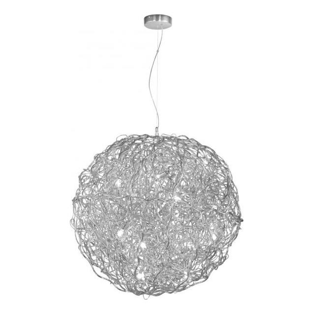 Paul Neuhaus 2019-21 - SAREA pendel med wireophæng 15xG9/40W/230V, sølv