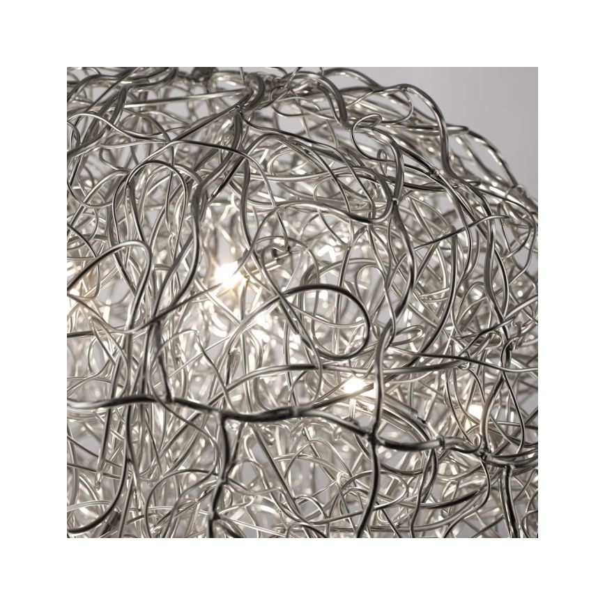 Paul Neuhaus 2019-21 - SAREA pendel med wireophæng 15xG9/40W/230V, sølv