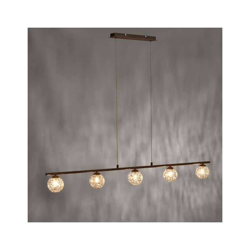 Paul Neuhaus 2040-48 - Lysekrone i en snor GRETA 5xG9/40W/230V