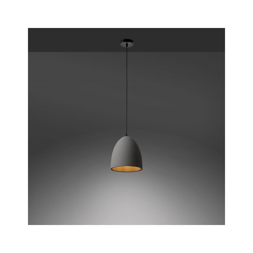 Paul Neuhaus 2231-22 - Pendel ETON 1xE27/40W/230V beton