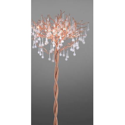 Paul Neuhaus 232-11 - Gulvlampe ICICLE 5xG9/40W/230V kobber