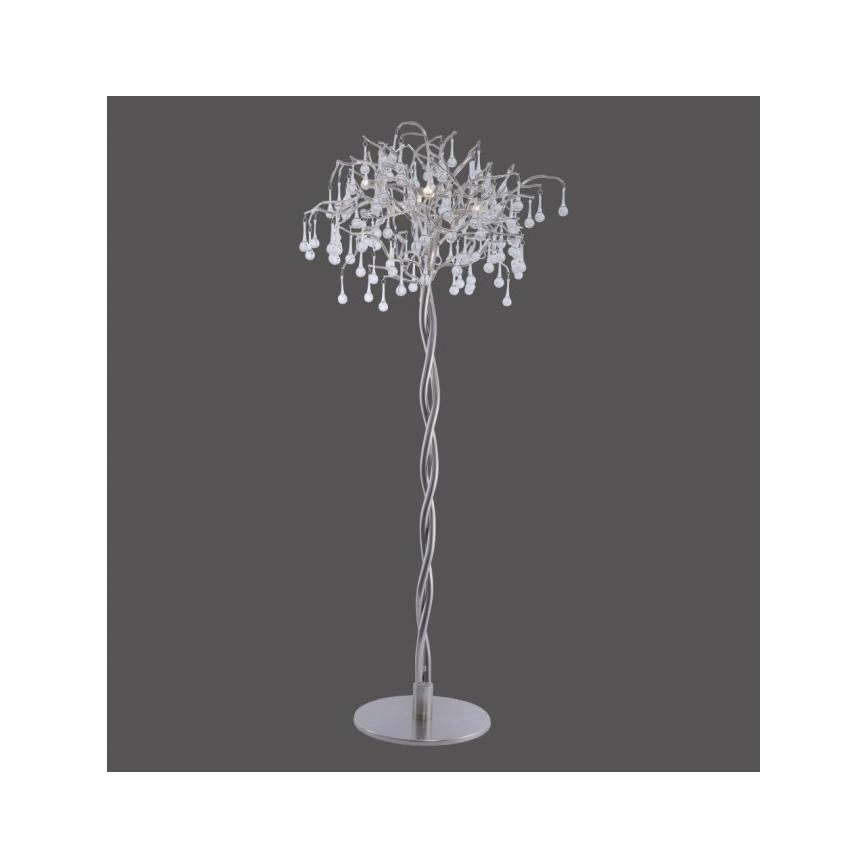 Paul Neuhaus 232-55 - Gulvlampe ICICLE 5xG9/40W230V skinnende krom