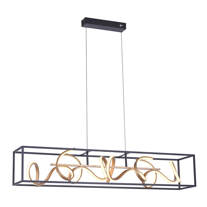 Paul Neuhaus 2416-18 - LED lysdæmper lysekrone i en snor SELINA 4xLED/10,2W/230V