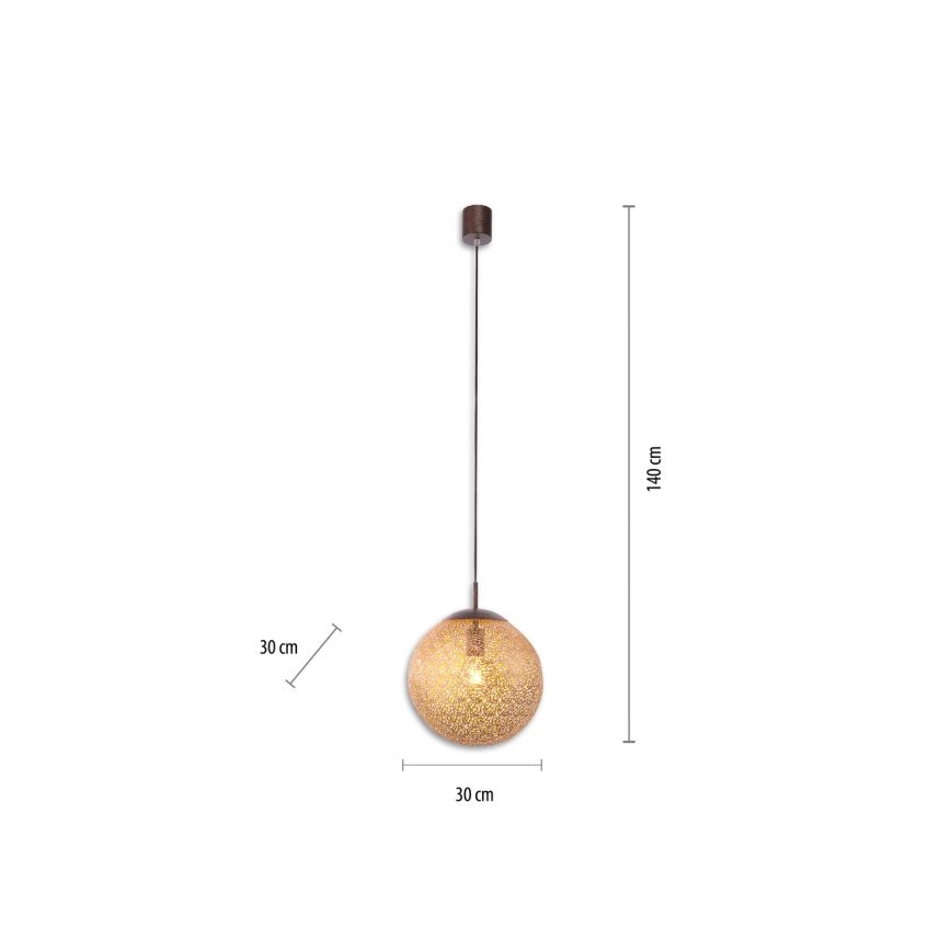 Paul Neuhaus 2420-48 - Pendel GRETA 1xE27/60W/230V diameter 30 cm
