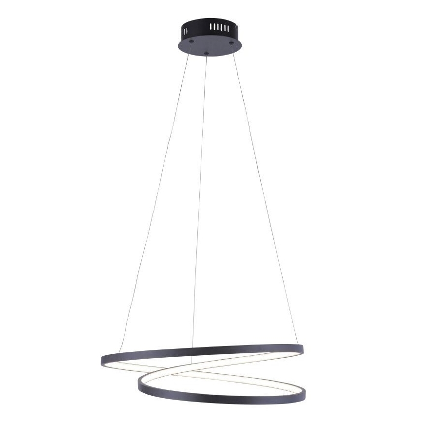 Paul Neuhaus 2472-18 - LED pendel dæmpbar ROMAN LED/30W/230V sort