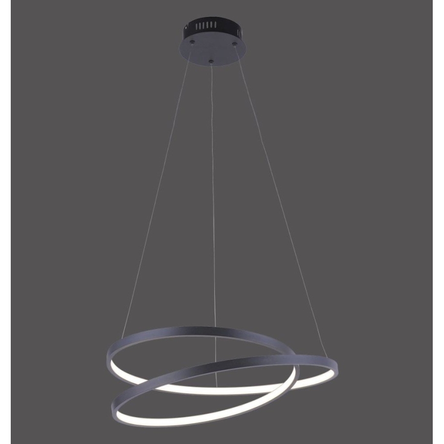 Paul Neuhaus 2472-18 - LED pendel dæmpbar ROMAN LED/30W/230V sort