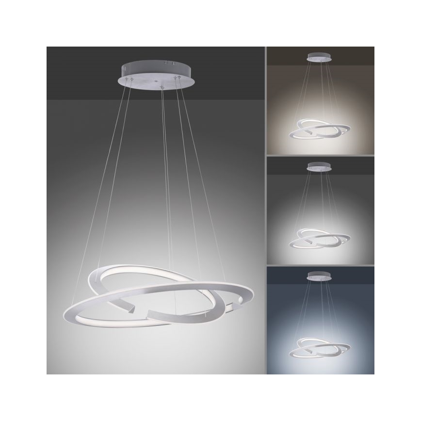 Paul Neuhaus 2491-55 - LED pendel dæmpbar ALESSA 2xLED/26W/230V + fjernbetjening