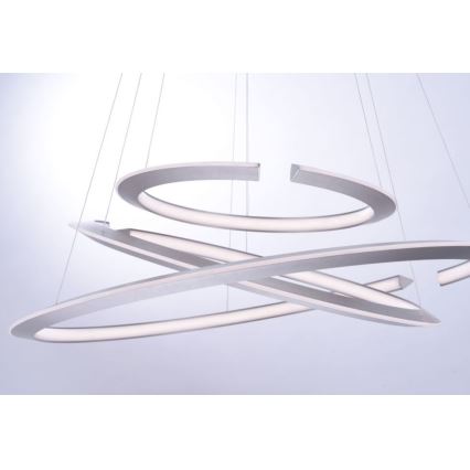 Paul Neuhaus 2493-55 - LED dæmpbar loftlampe på kabel ALESSA 3xLED/38W/230V + fjernbetjening