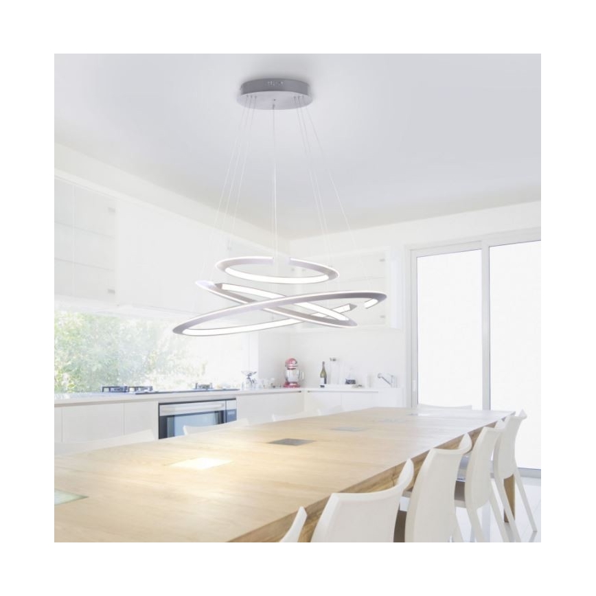 Paul Neuhaus 2493-55 - LED pendel dæmpbar ALESSA 3xLED/38W/230V + fjernbetjening