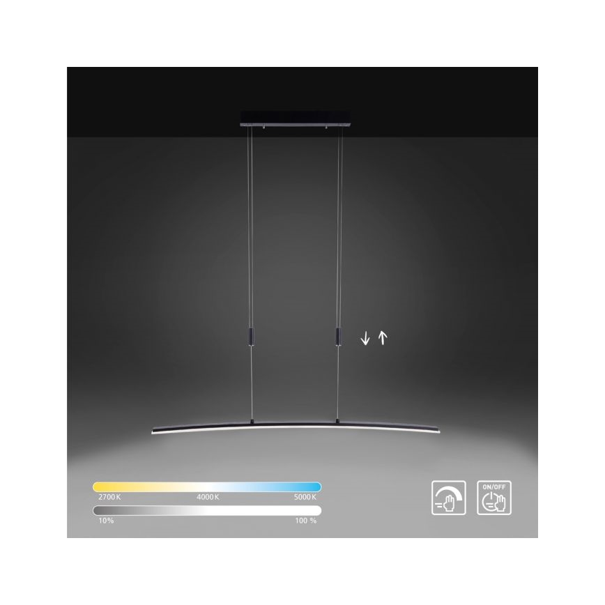 Paul Neuhaus 2530-13 - LED pendel dæmpbar JANINA LED/27W/230V