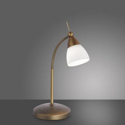 Paul Neuhaus 4001-11 - LED bordlampe m. touch-funktion dæmpbar PINO 1xG9/3W/230V kobber