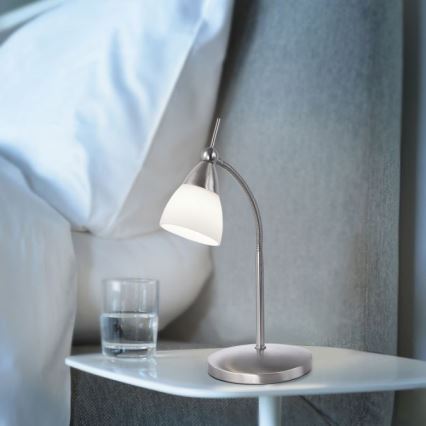 Paul Neuhaus 4001-55 - LED bordlampe m. touch-funktion dæmpbar PINO 1xG9/3W/230V mat krom