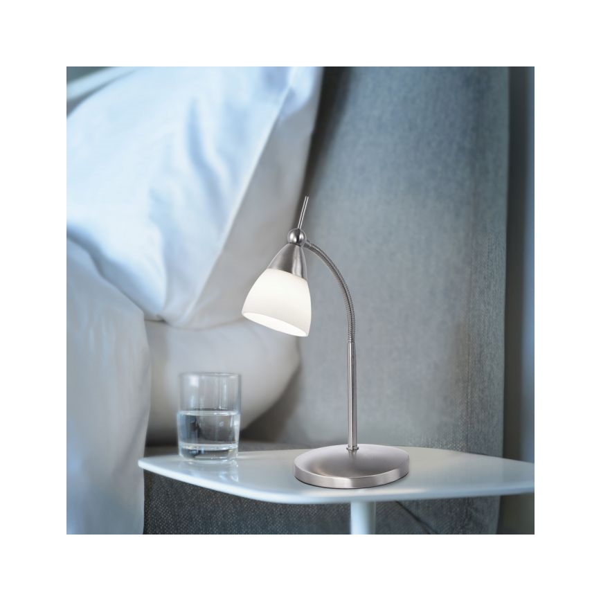 Paul Neuhaus 4001-55 - LED bordlampe m. touch-funktion dæmpbar PINO 1xG9/3W/230V mat krom
