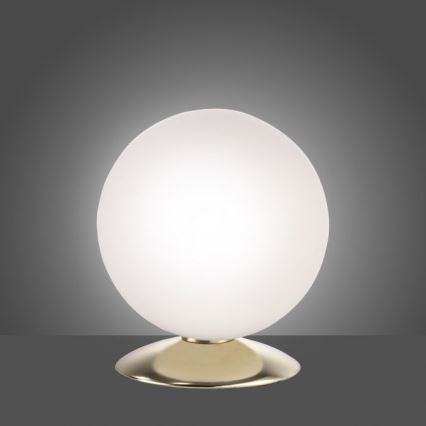 Paul Neuhaus 4013-60 - LED bordlampe m. touch-funktion dæmpbar BUBBA 1xG9/3W/230V guldfarvet