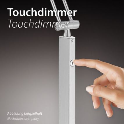 Paul Neuhaus 4026-11 - LED bordlampe m. touch-funktion dæmpbar ENOVA 1xG9/2,6W/230V