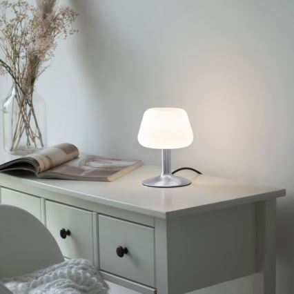 Paul Neuhaus 4078-55 - LED bordlampe m. touch-funktion dæmpbar TILL 1xG9/3W/230V mat krom
