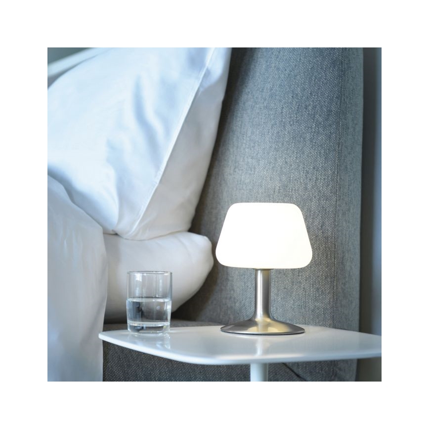Paul Neuhaus 4078-55 - LED bordlampe m. touch-funktion dæmpbar TILL 1xG9/3W/230V mat krom