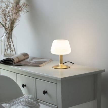 Paul Neuhaus 4078-60 - LED bordlampe m. touch-funktion dæmpbar TILL 1xG9/3W/230V messing