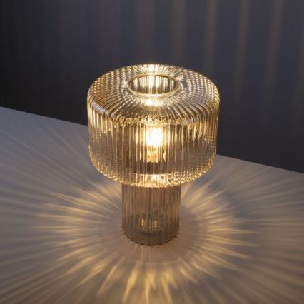 Paul Neuhaus 4092-27 - Bordlampe FUNGUS 1xE27/10W/230V beige