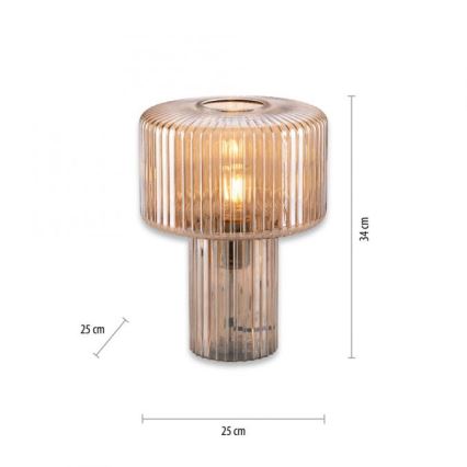 Paul Neuhaus 4092-27 - Bordlampe FUNGUS 1xE27/10W/230V beige
