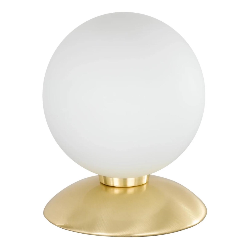 Paul Neuhaus 4437-60 - Dæmpbar berøringsbetjent bordlampe BUBBA 1xG9/28W/230V guldfarvet