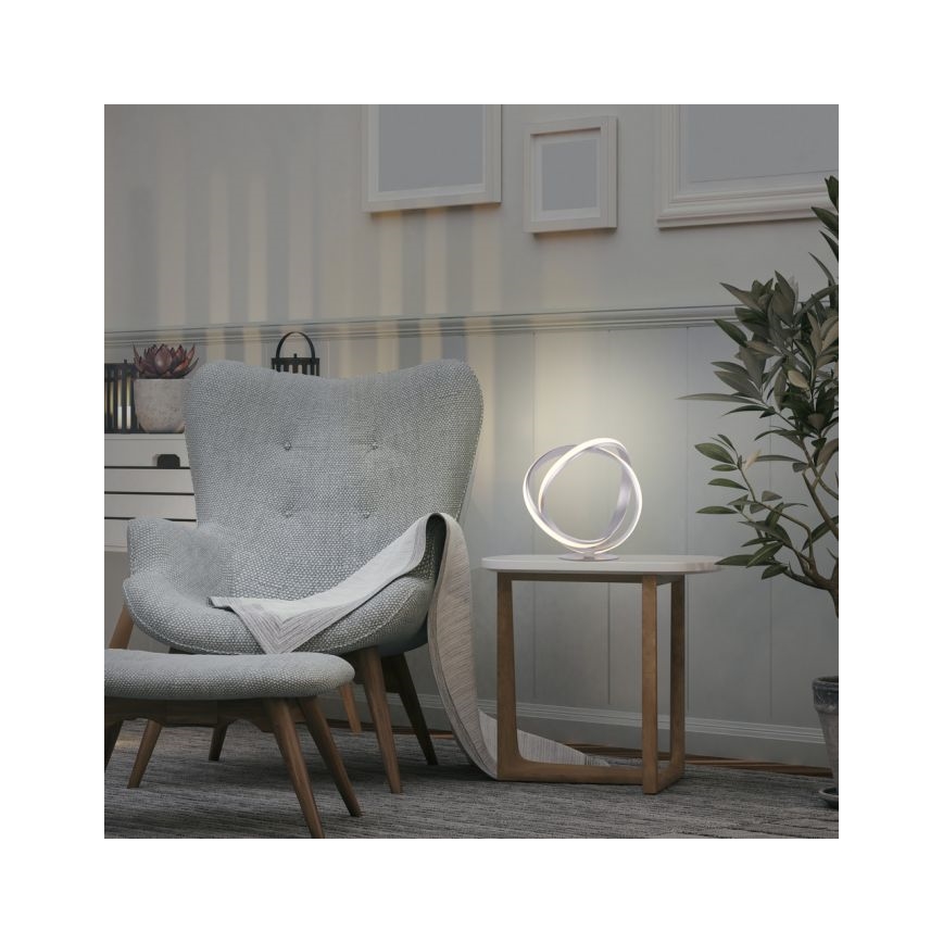Paul Neuhaus 4531-55 - LED bordlampe dæmpbar MELINDA LED/18W/230V mat krom