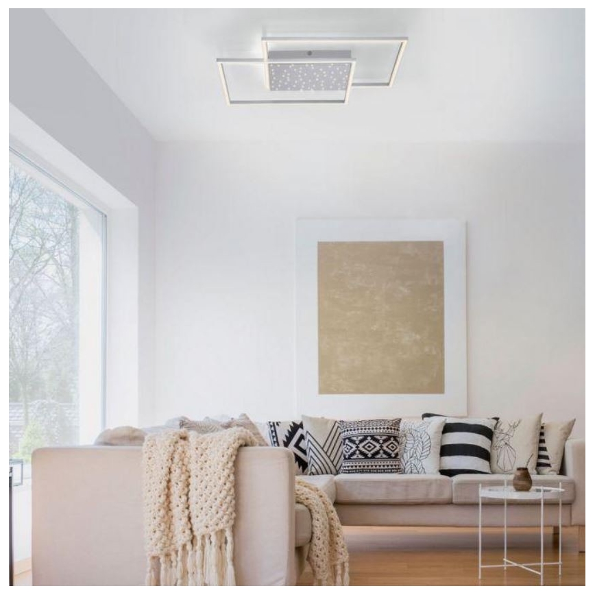 Paul Neuhaus 6024-55 - LED loftlampe dæmpbar YUKI LED/49W/230V + fjernbetjening