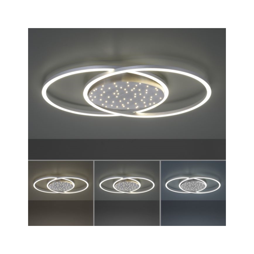 Paul Neuhaus 6025-55 - LED loftlampe dæmpbar YUKI LED/48W/230V + fjernbetjening