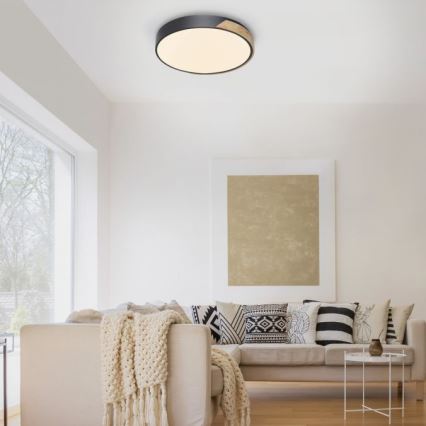 Paul Neuhaus 6071-18 - LED loftlampe dæmpbar Q-PIATO LED/35W/230V diameter 51 cm 2700-5000K Wi-Fi + fjernbetjening