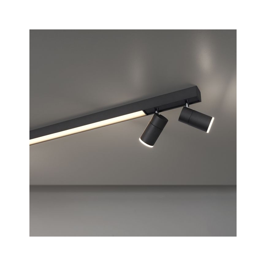 Paul Neuhaus 6121-13 - LED spotlampe dæmpbar PURE 4xLED/4W/230V + LED/9W 2700-5000K + fjernbetjening