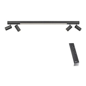 Paul Neuhaus 6121-13 - LED spotlampe dæmpbar PURE 4xLED/4W/230V + LED/9W 2700-5000K + fjernbetjening