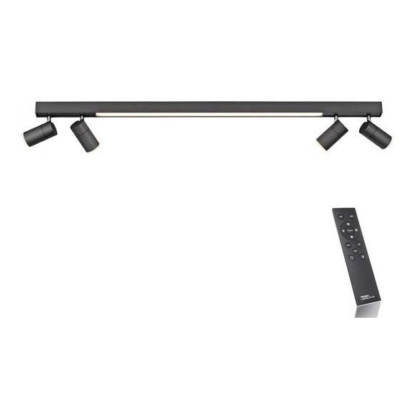 Paul Neuhaus 6121-13 - LED spotlampe dæmpbar PURE 4xLED/4W/230V + LED/9W 2700-5000K + fjernbetjening