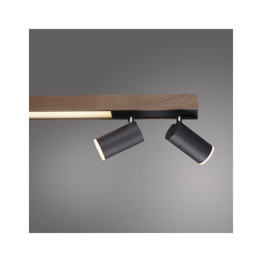 Paul Neuhaus 6121-79 - LED spotlampe dæmpbar PURE 4xLED/4W/230V + LED/9W 2700-5000K + fjernbetjening