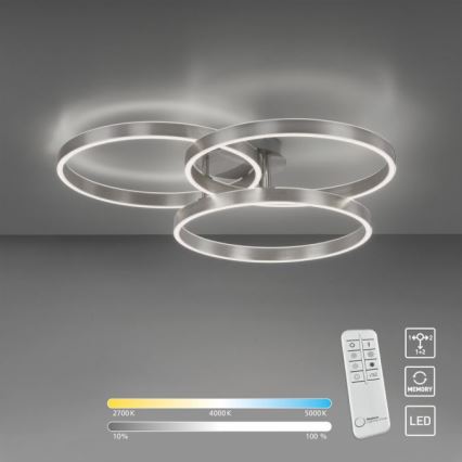 Paul Neuhaus 6233-55 - LED loftlampe dæmpbar PAAN LED/45,5W/230V 2700-5000K + fjernbetjening