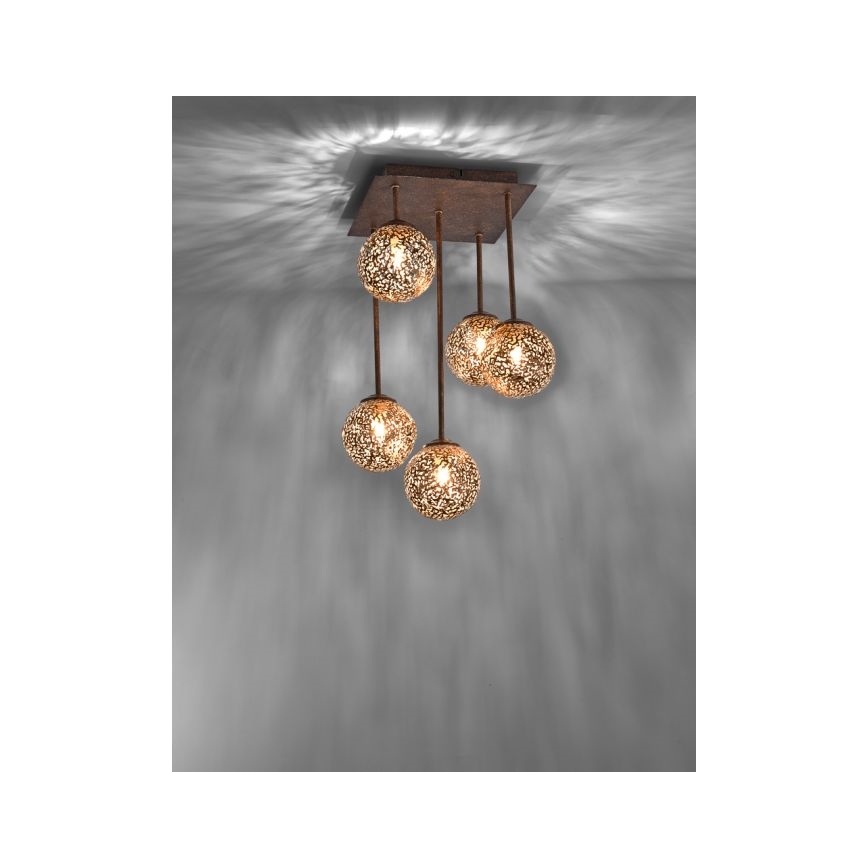 Paul Neuhaus 6234-48 - Pendellampe GRETA 5xG9/40W/230V