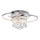 Paul Neuhaus 6267-17 - LED loftlampe dæmpbar ROTAZO LED/32W/230V diameter 45 cm skinnende krom