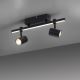 Paul Neuhaus 6524-18 - LED spotlampe BARIK 2xGU10/4,5W/230V + LED/5W