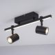 Paul Neuhaus 6524-18 - LED spotlampe BARIK 2xGU10/4,5W/230V + LED/5W