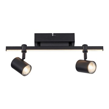 Paul Neuhaus 6524-18 - LED spotlys BARIK 2xGU10/4,5W/230V + LED/5W