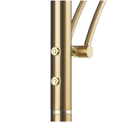 Paul Neuhaus 655-60 - LED-dæmpbar gulvlampe ALFRED LED/28W/230V+LED/4W/230V messing