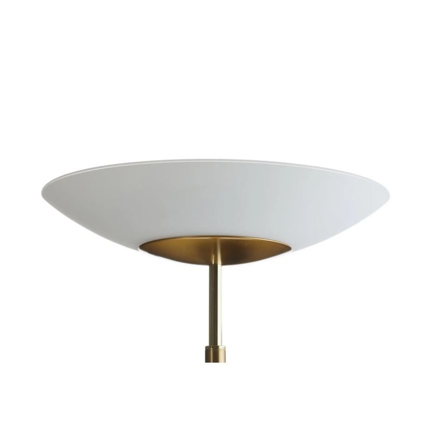 Paul Neuhaus - 655-60 - LED gulvlampe dæmpbar ALFRED 1xLED/28W/230V+1xLED/4W/230V messing