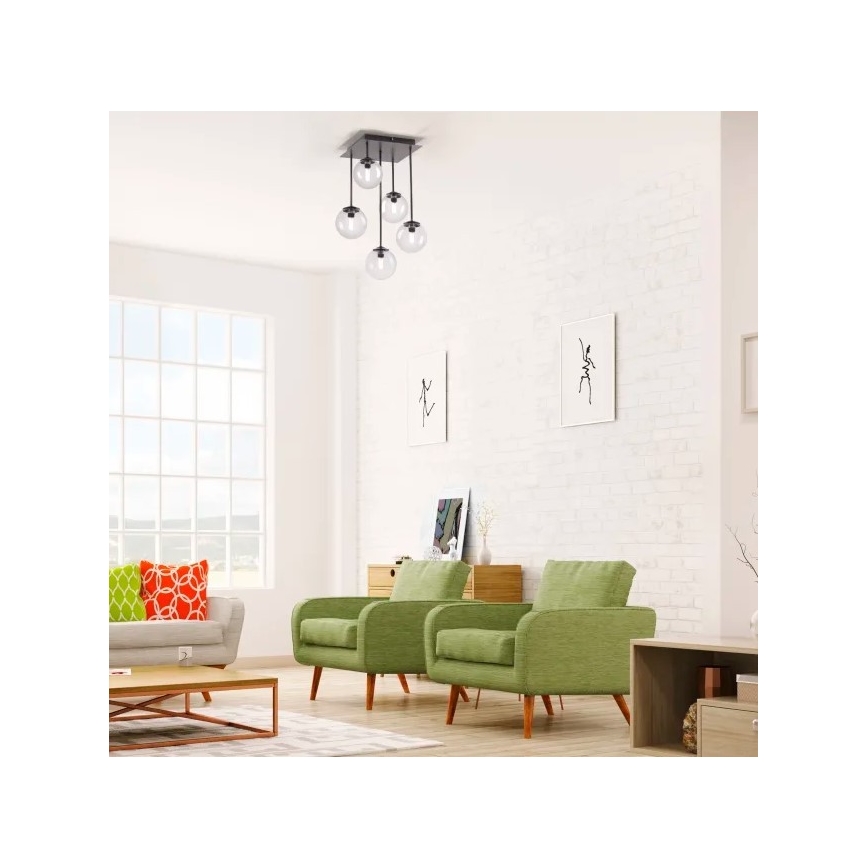 Paul Neuhaus 6719-18 - LED pendel WIDOW 5xG9/3W/230V
