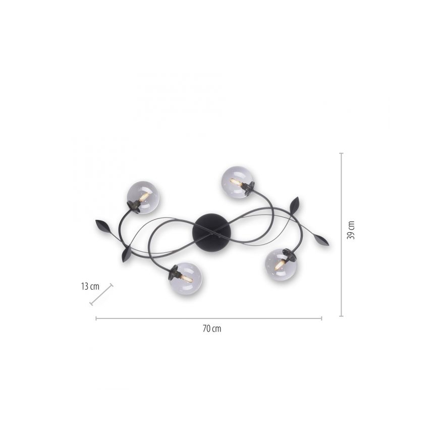Paul Neuhaus 6724-18 - LED loftlampe WIDOW 4xG9/3W/230V