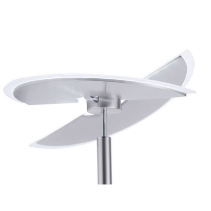 Paul Neuhaus 673-55 - LED gulvlampe dæmpbar ARTUR 2xLED/21W/230V+1xLED/6W skinnende krom