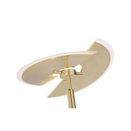 Paul Neuhaus 673-60 - Dæmpbar LED-gulvlampe ARTUR 2xLED/21W/230V+LED/6W guld