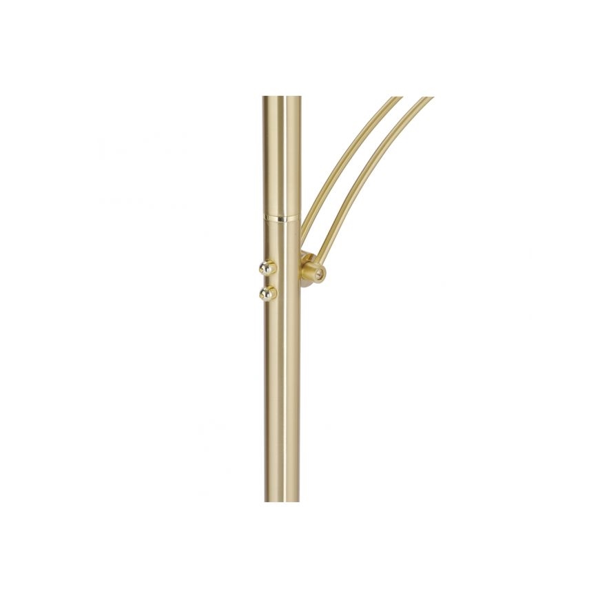 Paul Neuhaus 673-60 - Dæmpbar LED-gulvlampe ARTUR 2xLED/21W/230V+LED/6W guld