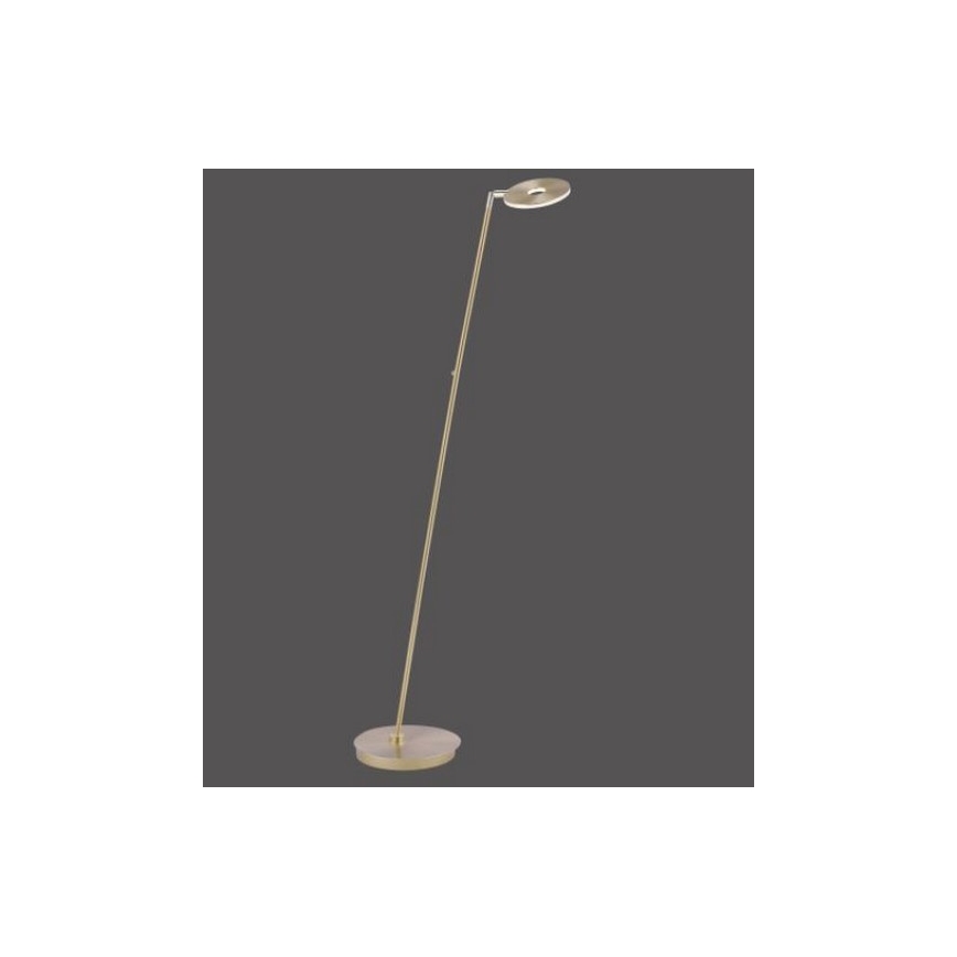 Paul Neuhaus 676-60 - LED gulvlampe m. touch-funktion dæmpbar MARTIN LED/13,5W/230V messing