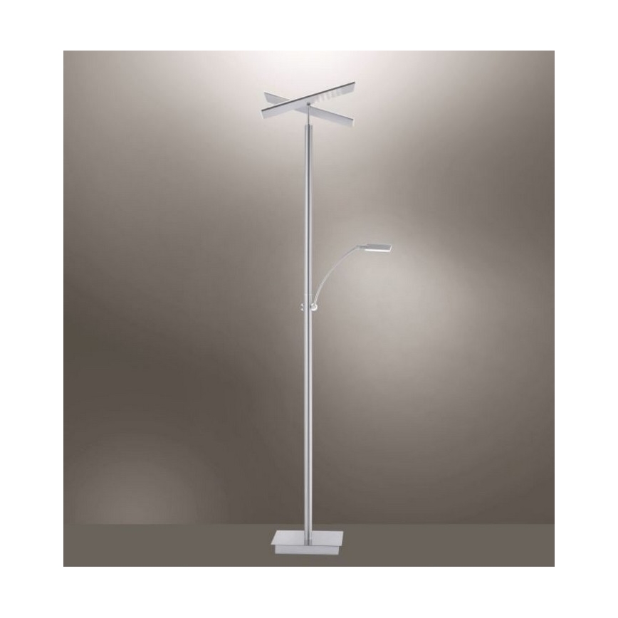 Paul Neuhaus 687-55 - LED gulvlampe dæmpbar ARTUR 2xLED/27W + 1xLED/6W