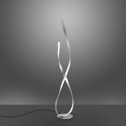 Paul Neuhaus 720-55 - LED gulvlampe dæmpbar LINDA LED/27W/230V skinnende krom
