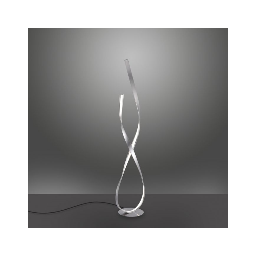Paul Neuhaus 720-55 - LED gulvlampe dæmpbar LINDA LED/27W/230V skinnende krom